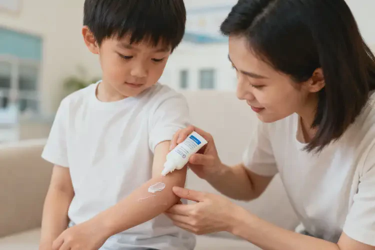 孩子手臂有濕疹不管它會自己好嗎(圖2)