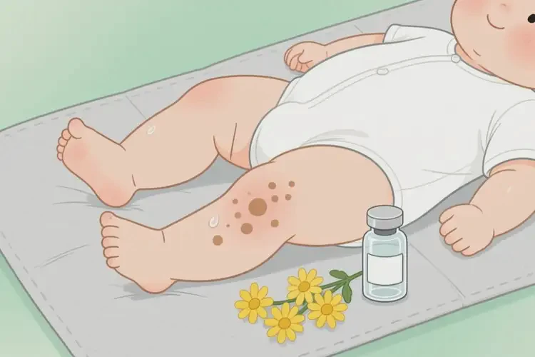 嬰幼兒大腿上經(jīng)常長濕疹可不可以徹底自愈(圖1)