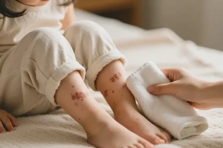 小學生四肢容易起濕疹能徹底自愈嗎(圖1)