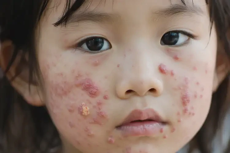 孩子臉上經(jīng)常長濕疹可不可以徹底自愈(圖4)