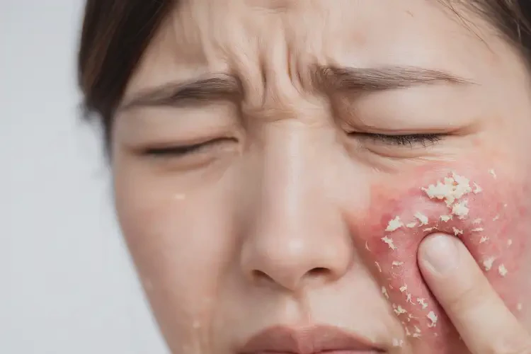 男性面部長濕疹可以徹底自愈嗎(圖4)