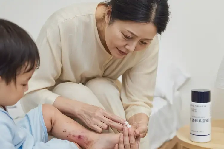 小兒小腿上容易長濕疹能靠自己自愈嗎(圖3)