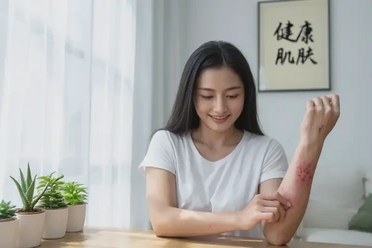 女人手臂上經(jīng)常起濕疹能不能徹底自愈(圖2)