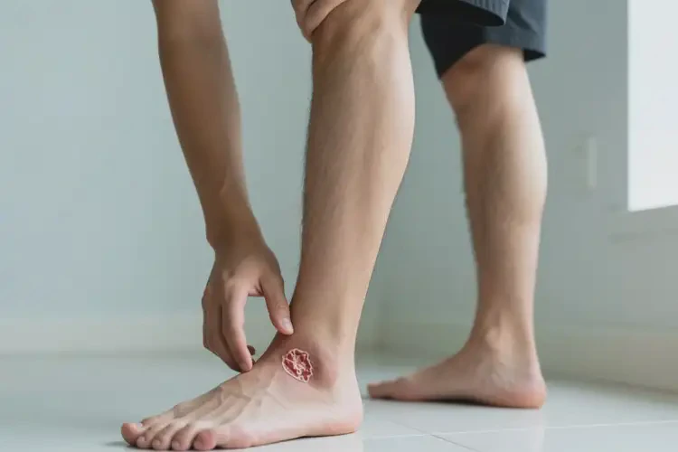 青年人脚上出现湿疹不管它会自己痊愈吗(图3)