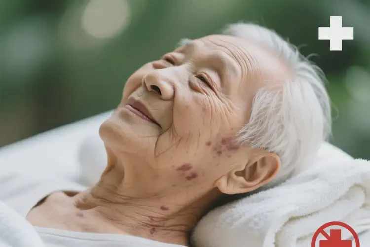 老年人脖子經(jīng)常起濕疹能徹底自愈嗎(圖1)