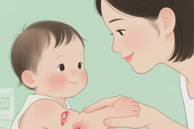 幼兒手臂長濕疹不管它會自己痊愈嗎(圖2)