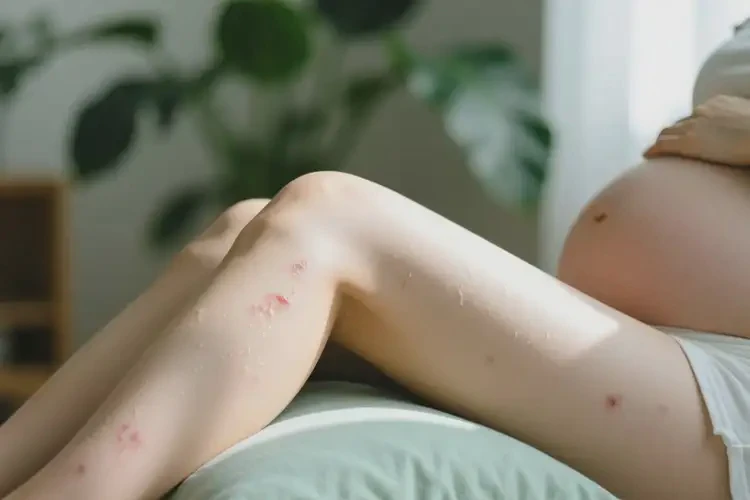 孕婦大腿上長濕疹不管它會自己自愈嗎(圖2)