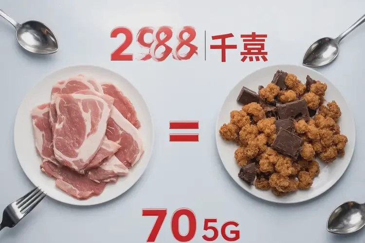 70克2988千焦相当于多少食物(图2)