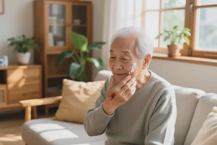 高齡老人面部偶爾起濕疹不管它會(huì)自己好嗎(圖4)