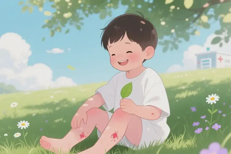 兒童四肢偶爾長(zhǎng)濕疹可以徹底自愈嗎(圖4)