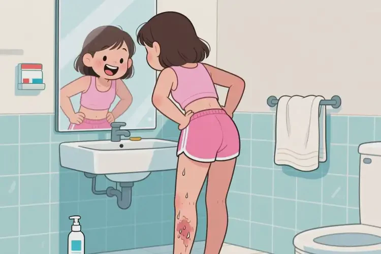 青年人小腿上長濕疹能徹底自愈嗎(圖2)