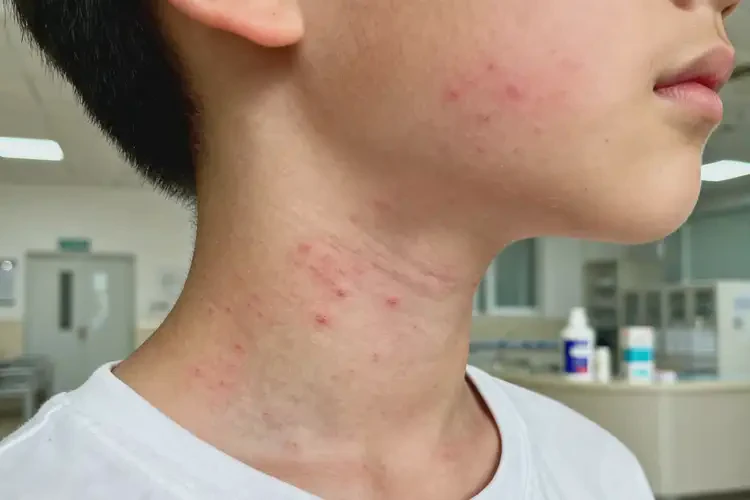 中學(xué)生脖子容易長(zhǎng)濕疹可以徹底自愈嗎(圖4)