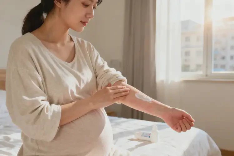 產(chǎn)婦身上偶爾起濕疹不管它會(huì)自己痊愈嗎(圖3)