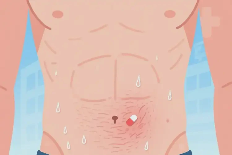 男性肚子出現(xiàn)濕疹能靠自己自愈嗎(圖4)