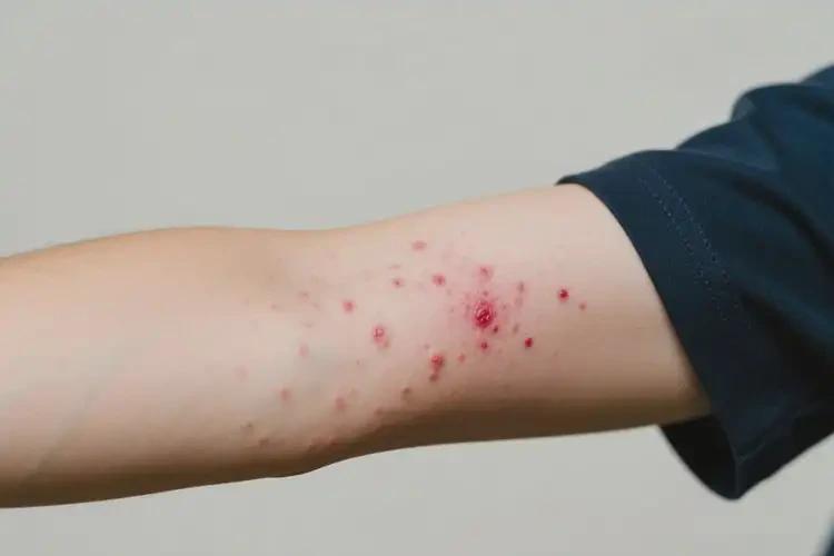 大學(xué)生手臂上偶爾起濕疹能徹底自愈嗎(圖2)