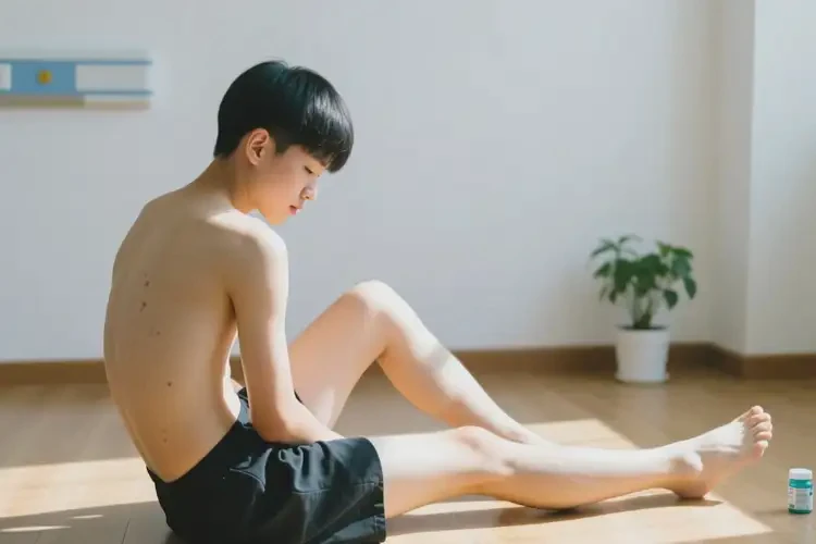 青少年大腿上偶爾長濕疹不管它會自己痊愈嗎(圖3)