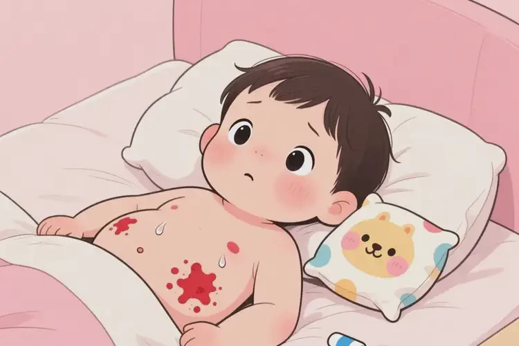 小孩肚子有濕疹不管它會自己痊愈嗎(圖3)