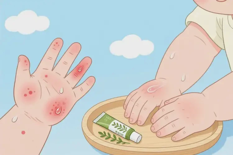 寶寶手上偶爾起濕疹能靠自己自愈嗎(圖3)