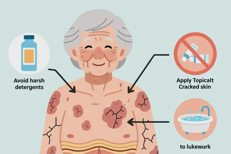 老人全身容易長濕疹能夠徹底治愈嗎(圖3)