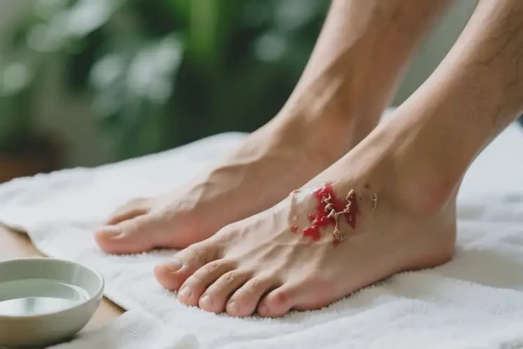 男人腳上長濕疹不管它會自己自愈嗎(圖3)