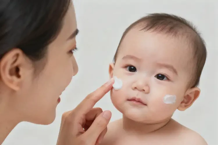 新生兒面部出濕疹不管它會(huì)自己好嗎(圖4)