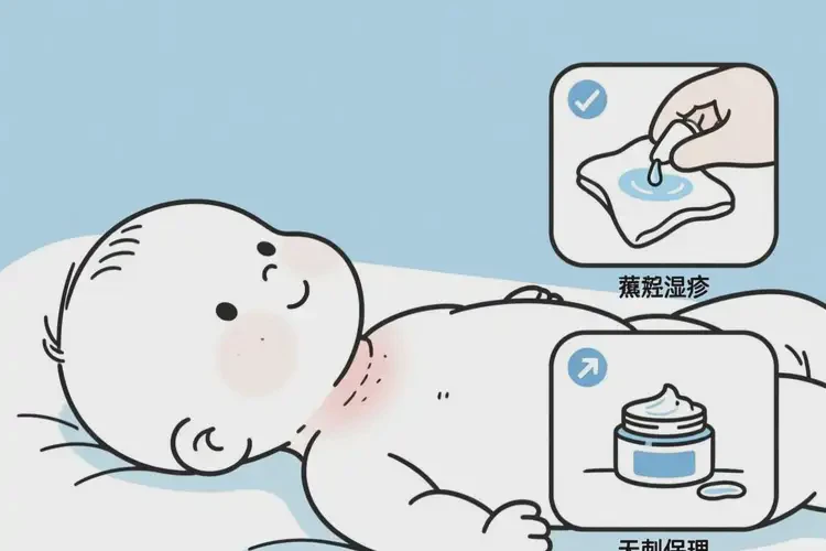 小兒脖子出濕疹可不可以徹底自愈(圖3)