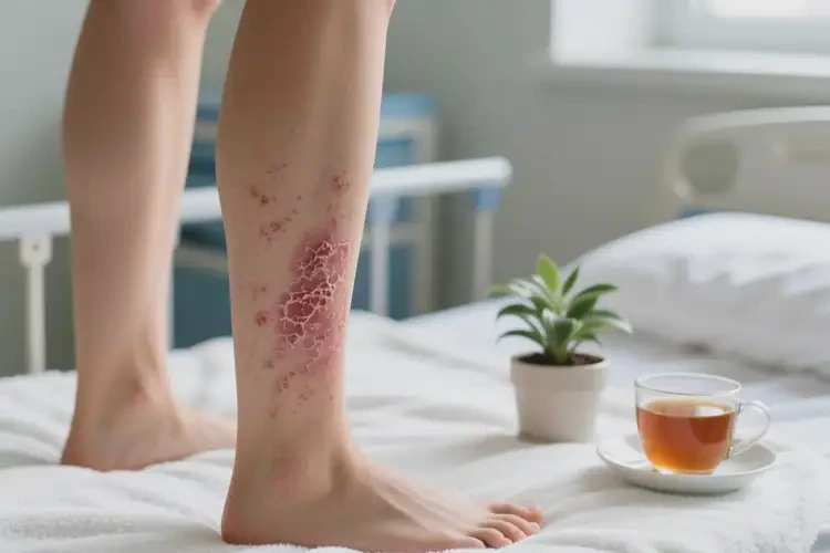 女性小腿偶爾起濕疹不管它會自己痊愈嗎(圖4)