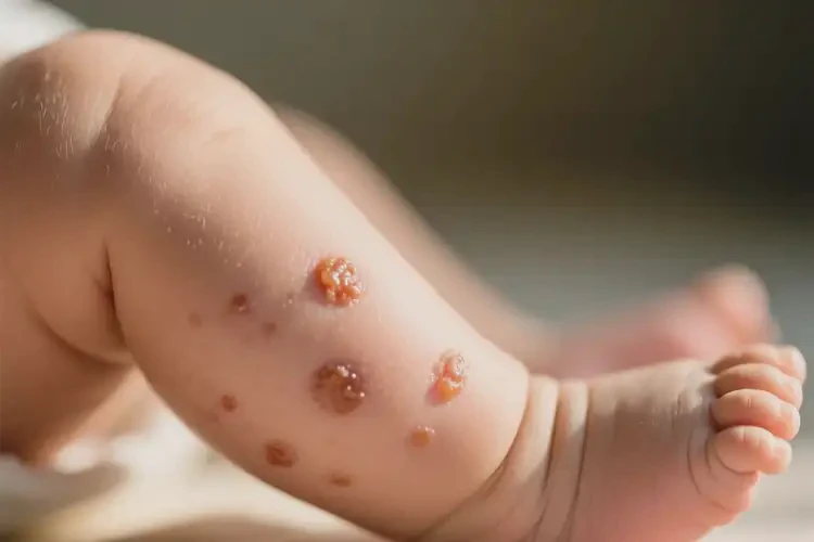 嬰幼兒小腿上出濕疹能夠徹底治愈嗎(圖4)