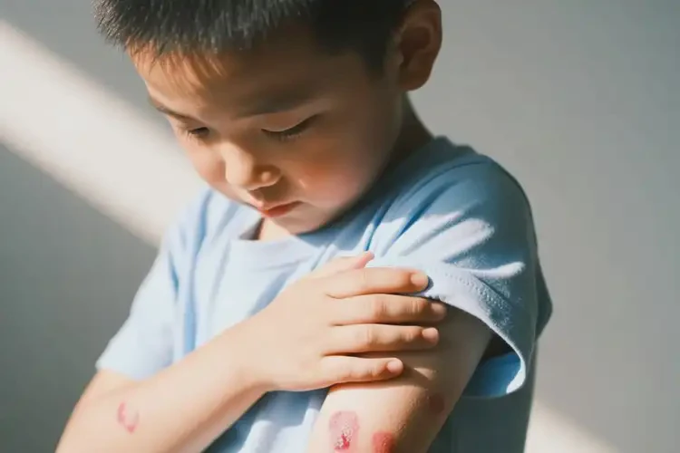 小學(xué)生手臂上偶爾長(zhǎng)濕疹不管它會(huì)自己痊愈嗎(圖4)