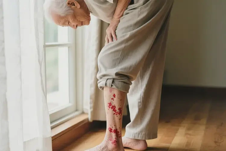 老年人小腿長(zhǎng)濕疹不管它會(huì)自己痊愈嗎(圖3)