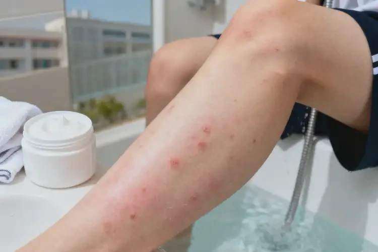 大學生四肢起濕疹不管它會自己好嗎(圖2)