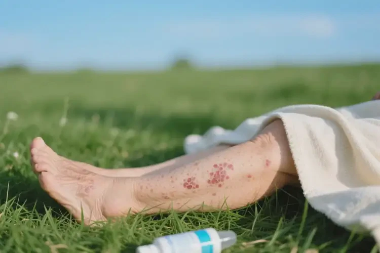 老人大腿有濕疹能靠自己自愈嗎(圖2)