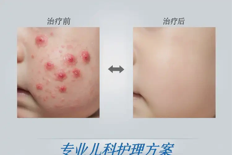 寶寶大腿上長濕疹不管它會自己好嗎(圖1)