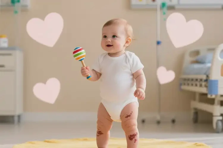 婴幼儿身上偶尔起湿疹能彻底自愈吗(图2)