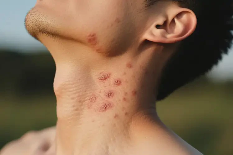 男人脖子上經(jīng)常長(zhǎng)濕疹可不可以徹底自愈(圖2)