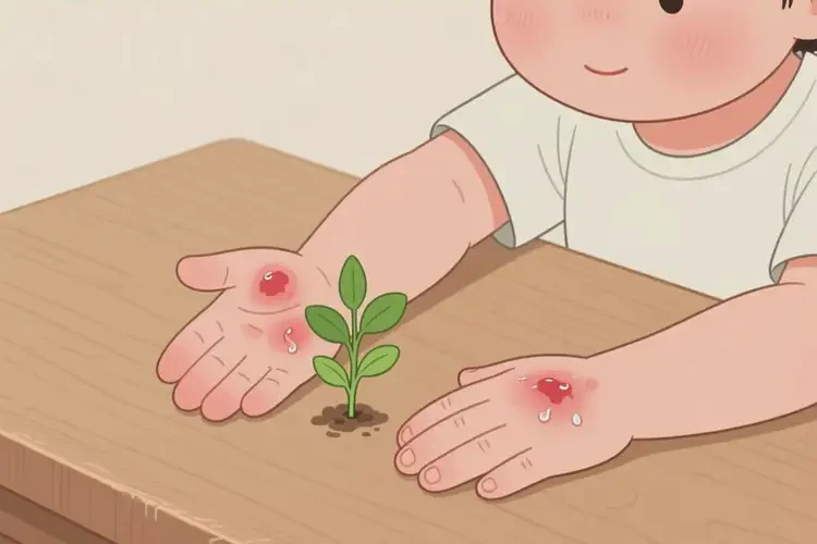 孩子手上有濕疹不管它會自己自愈嗎(圖2)