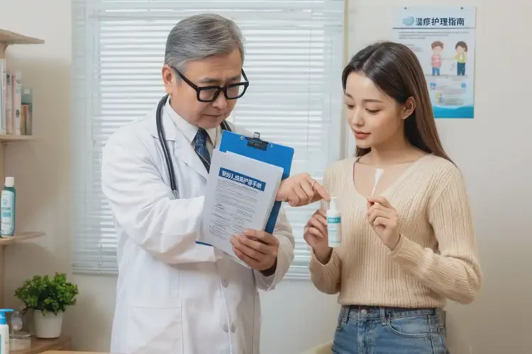 兒童面部經(jīng)常長濕疹能徹底自愈嗎(圖3)