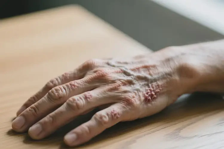 男性手上出濕疹不管它會(huì)自己好嗎(圖3)