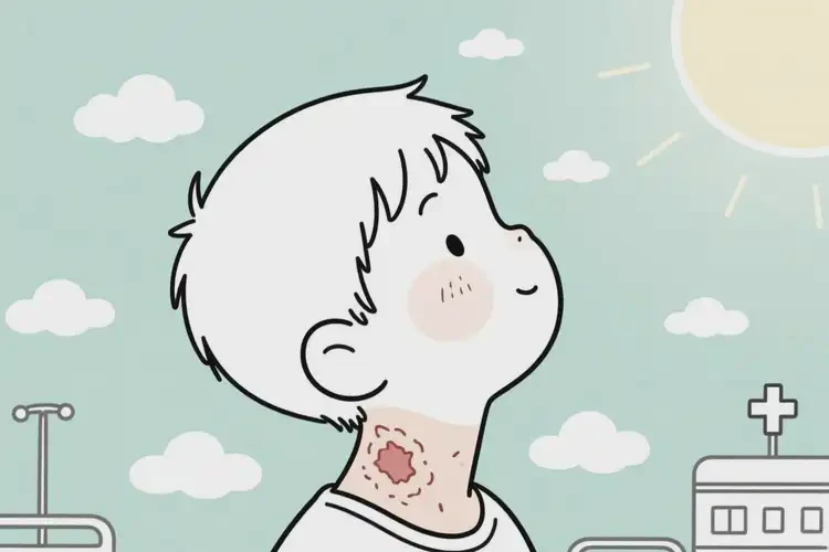 兒童脖子有濕疹不管它會自己好嗎(圖3)