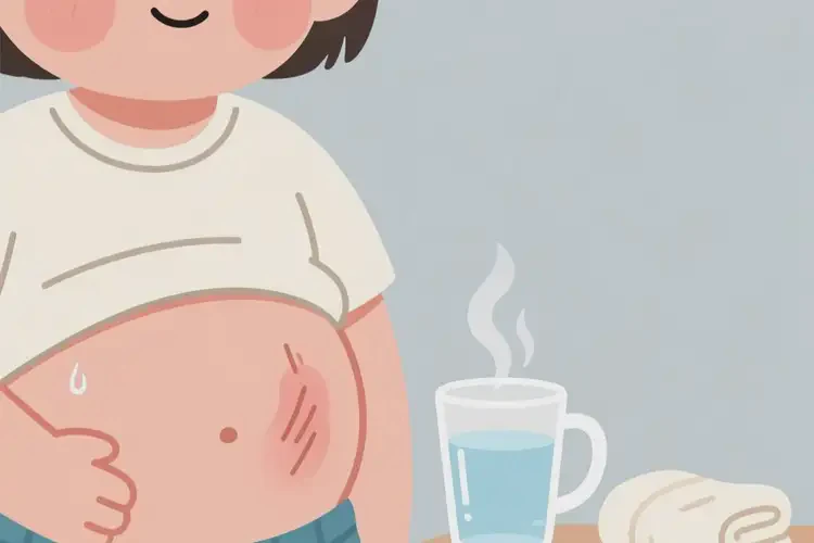 小學(xué)生肚子偶爾起濕疹可不可以徹底自愈(圖1)