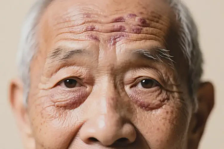 老人面部起濕疹不管它會自己好嗎(圖3)