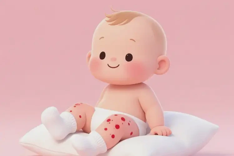 嬰幼兒大腿上起濕疹不管它會(huì)自己自愈嗎(圖3)