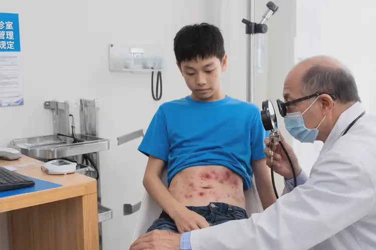 中學生肚子容易起濕疹可不可以徹底自愈(圖3)