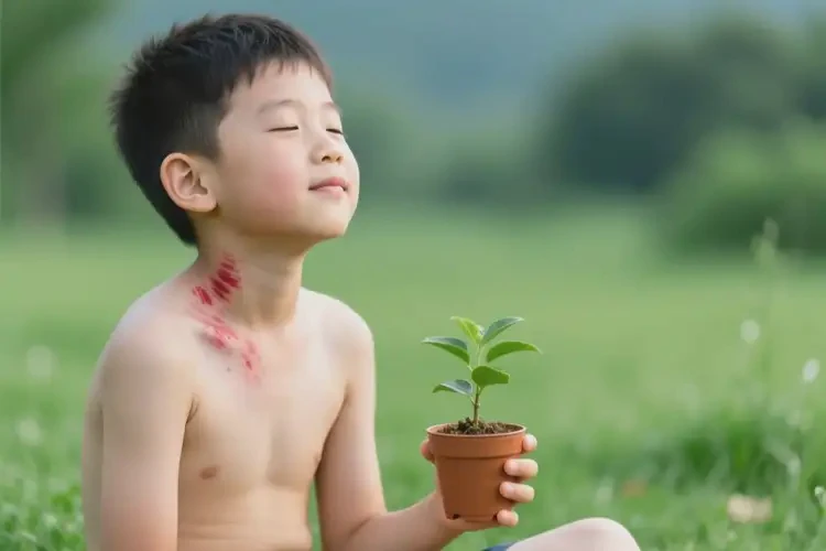 男生脖子偶爾長濕疹可不可以徹底自愈(圖1)