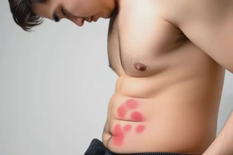 青年人肚子上有濕疹不管它會(huì)自己痊愈嗎(圖3)