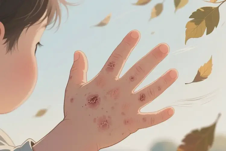 小兒手上經常起濕疹不管它會自己痊愈嗎(圖2)