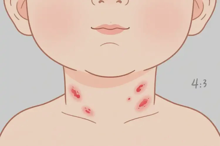 嬰幼兒脖子上容易起濕疹可不可以徹底自愈(圖1)