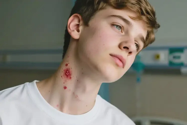青少年脖子起濕疹能徹底自愈嗎(圖3)