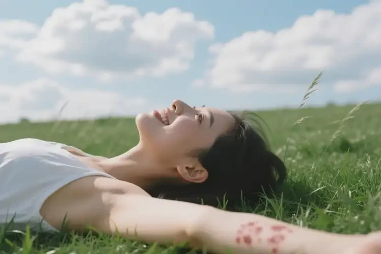 女性身上偶爾起濕疹可以徹底自愈嗎(圖1)