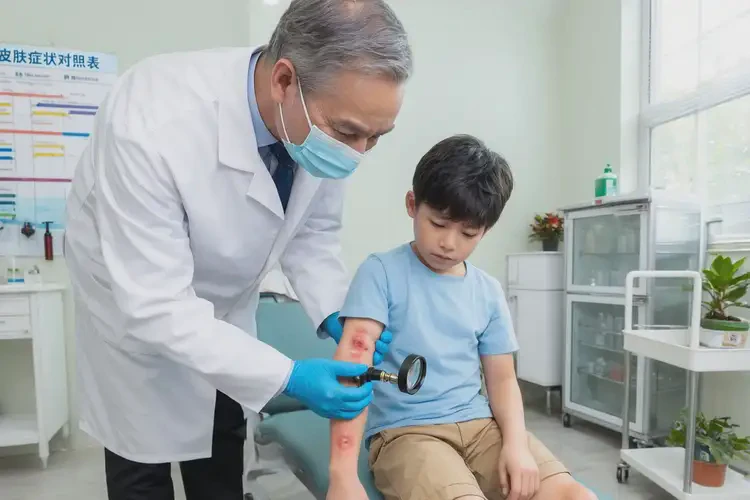 小孩身上出濕疹能靠自己自愈嗎(圖1)